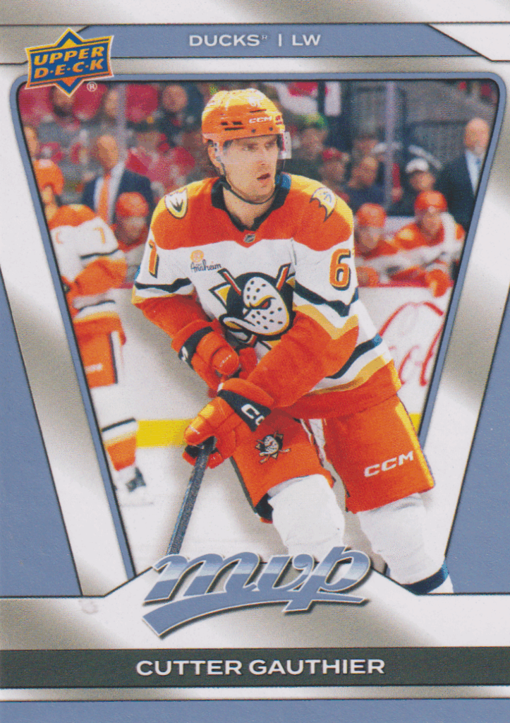 2025/26 MVP – Cutter Gauthier Anaheim Ducks 133