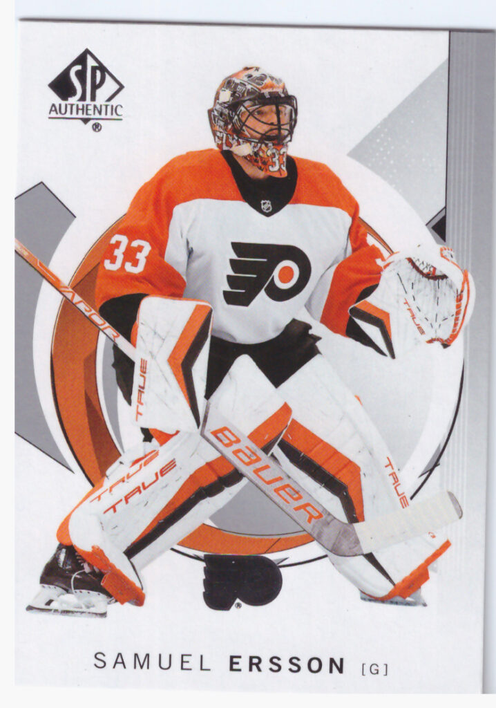 2024/25 SP Authentic – Samuel Ersson Philadelphia Flyers 55