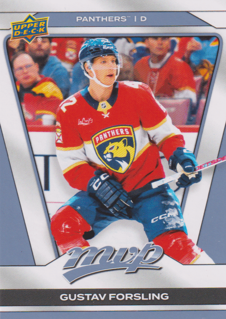 2025/26 MVP – Gustav Forsling Florida Panthers 55