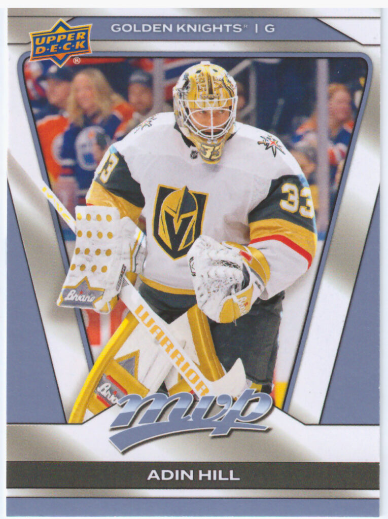 2025/26 MVP – Adin Hill Las Vegas Golden Knights 145