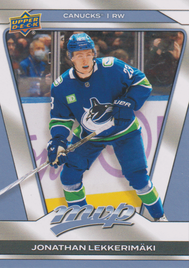 2025/26 MVP – Jonathan Lekkerimäki Vancouver Canucks 156