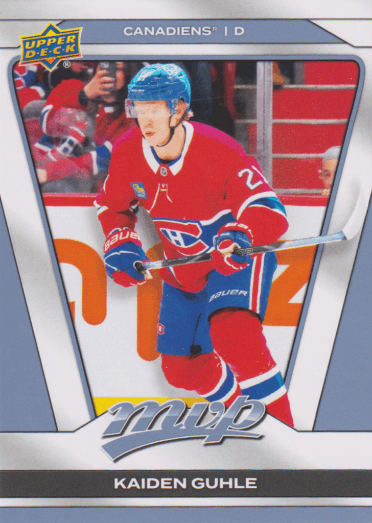 2025/26 MVP – Kaiden Guhle Montreal Canadiens 3