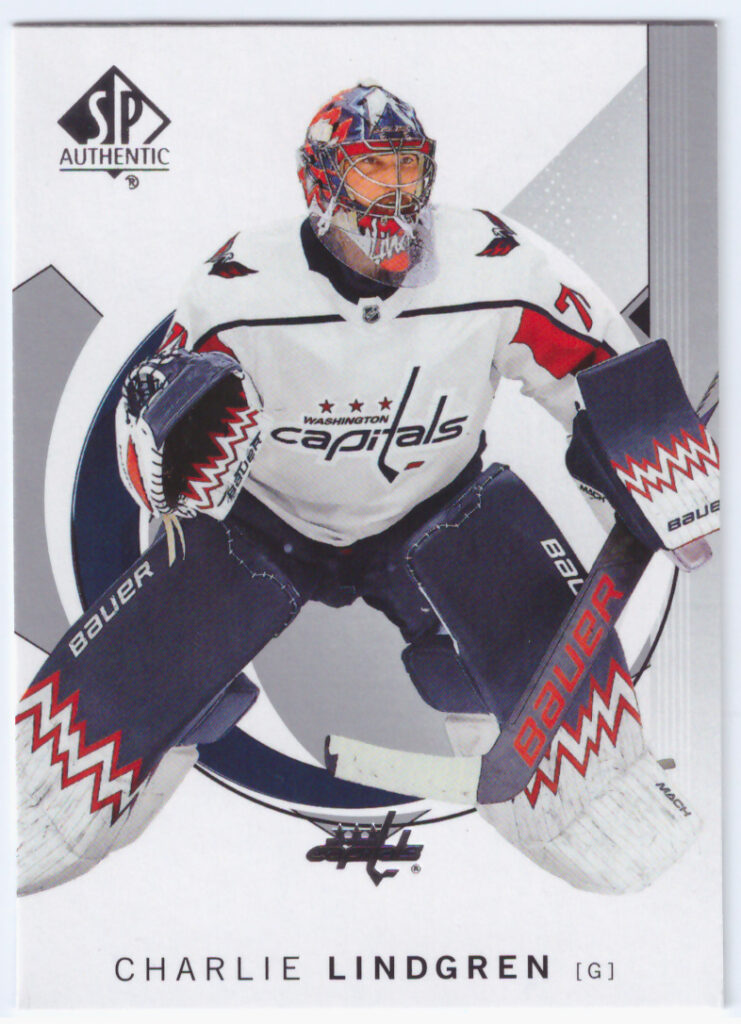 2024/25 SP Authentic – Charlie Lindgren Washington Capitals 64
