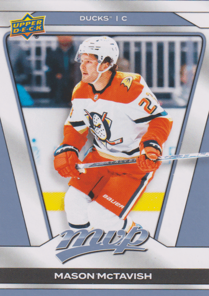 2025/26 MVP – Mason McTavish Anaheim Ducks 67