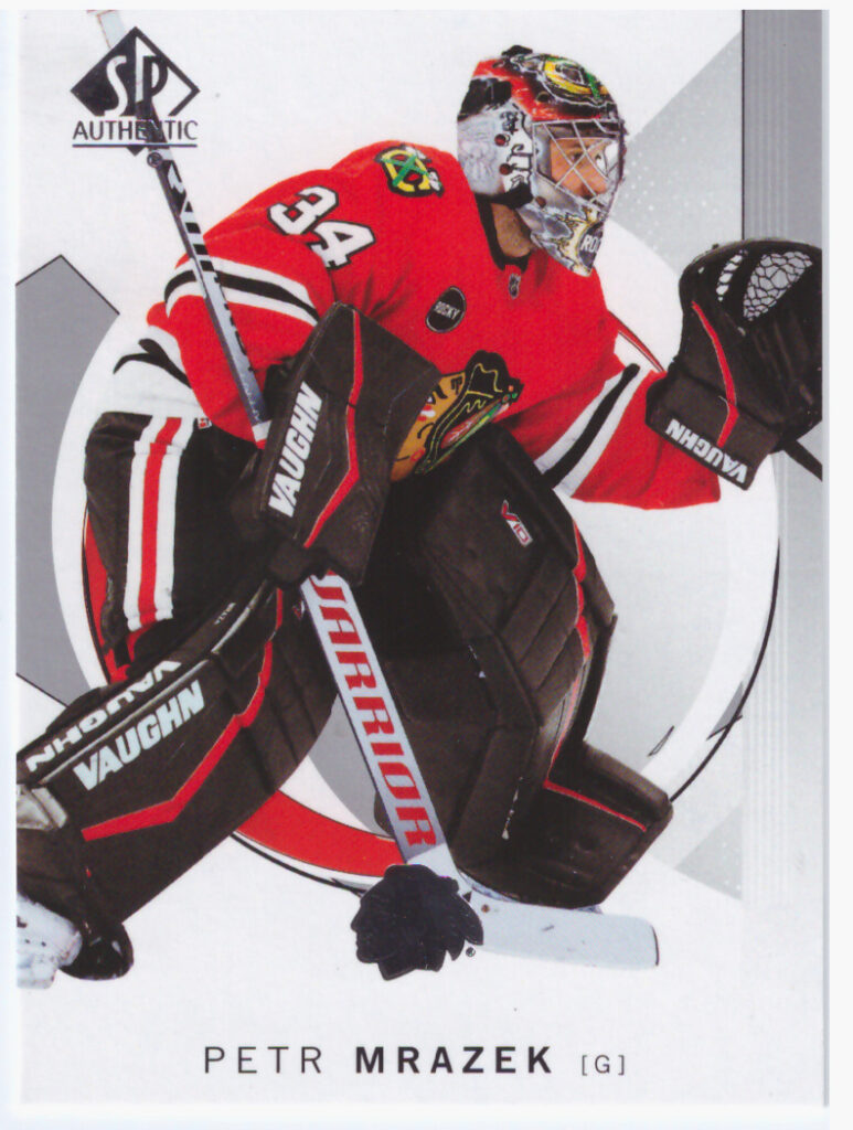 2024/25 SP Authentic – Petr Mrázek Chicago Blackhawks 48