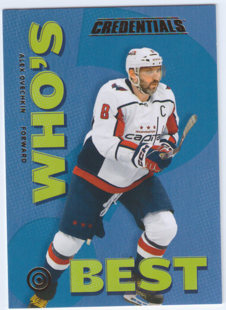 2023/24 Credentials – A.Ovechkin Was WB-AO