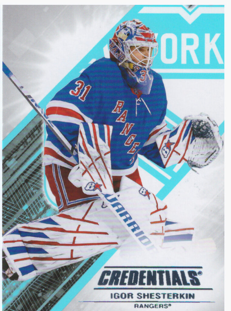 2024/25 Credentials – I.Shesterkin Nyr 31