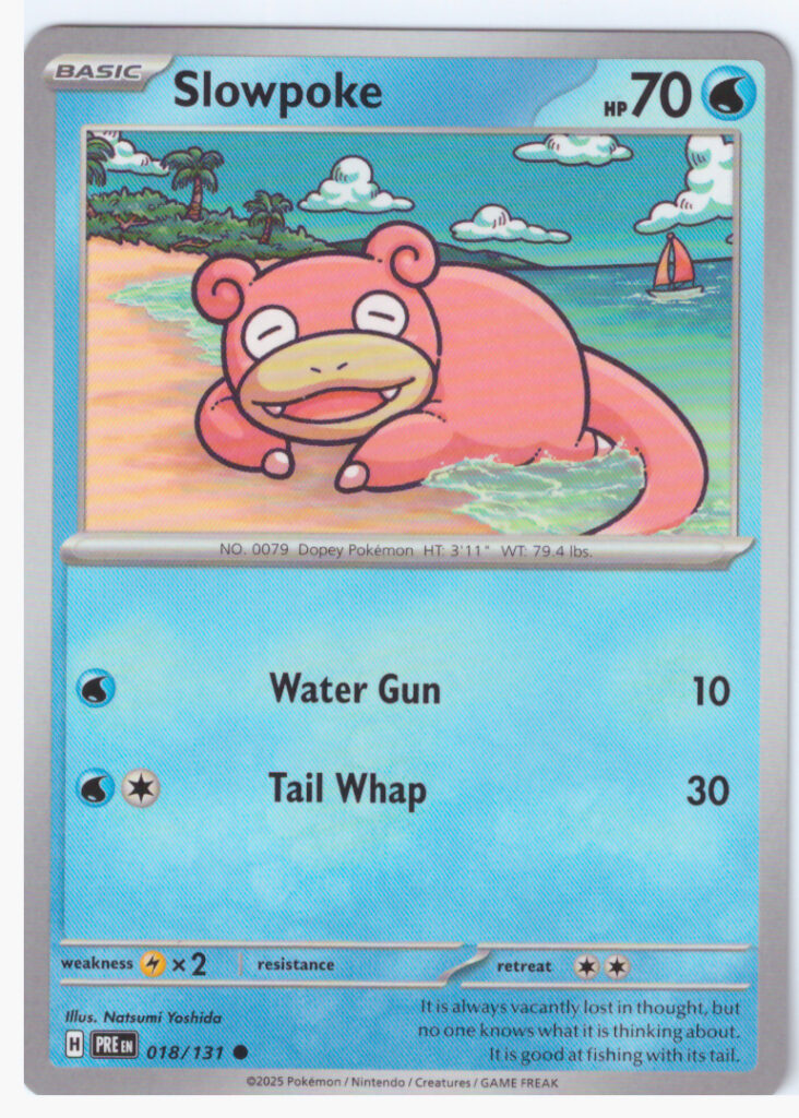 Scarlet & Violet 8.5: Prismatic Evolutions – Slowpoke 018