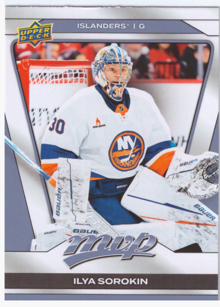 2025/26 MVP – Ilya Sorokin New York Islanders 54