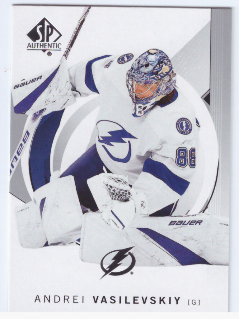 2024/25 SP Authentic – Andrei Vasilevskiy Tampa Bay Lightnings 89