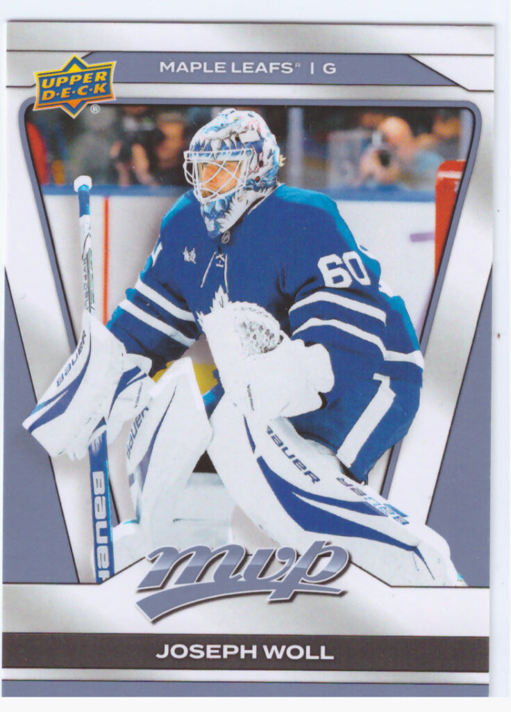 2025/26 MVP – Joseph Woll Toronto Maple Leafs 11