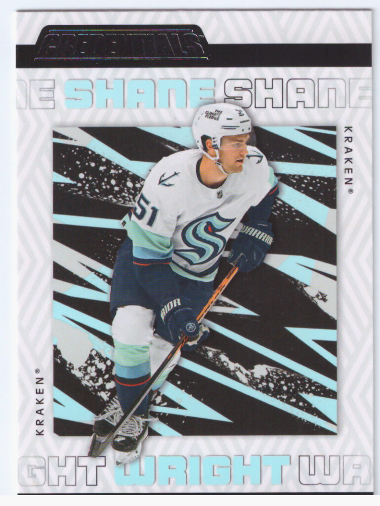 2023/24 Credentials – Shane Wright Seattle Kraken 75