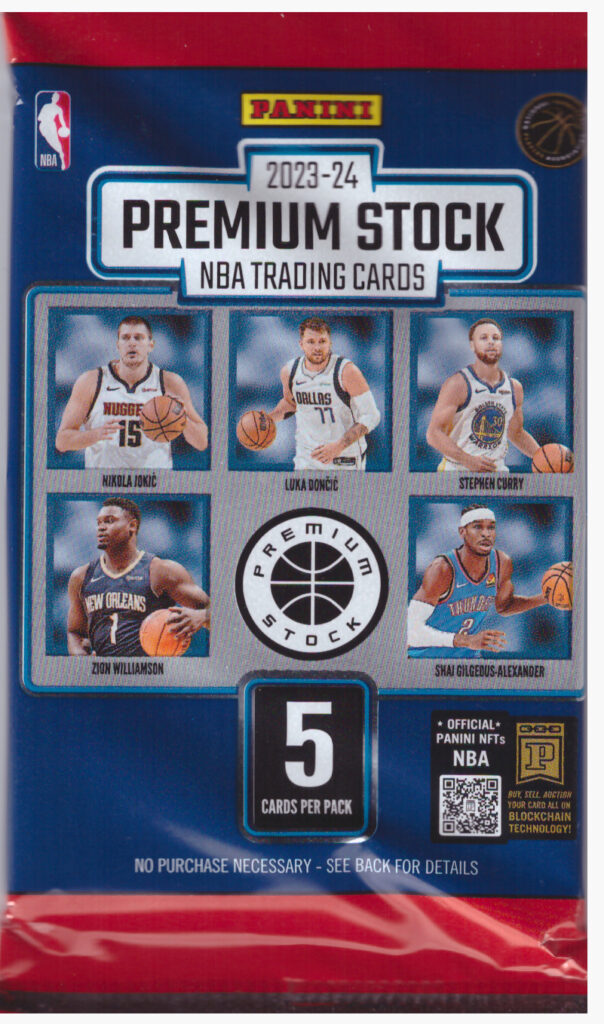 2023/24 Panini Premium Stock basketbal blaster balíček