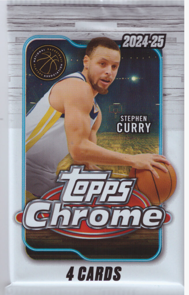 2024/25 Topps Chrome basketbal blaster balíček