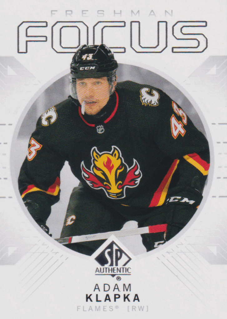 2024/25 SP Authentic – Adam Klapka Calgary Flames FF-11