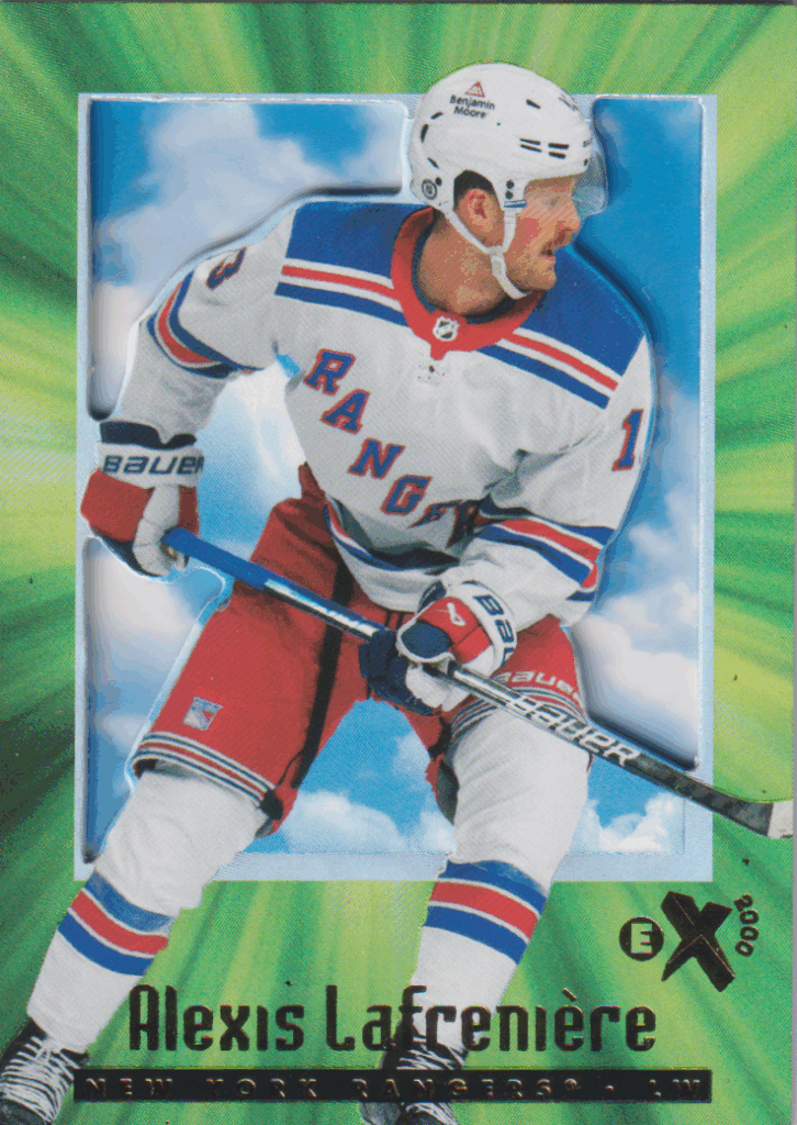2023/24 Skybox E-X 2000 – Alexis Lafreniere New York Rangers 64