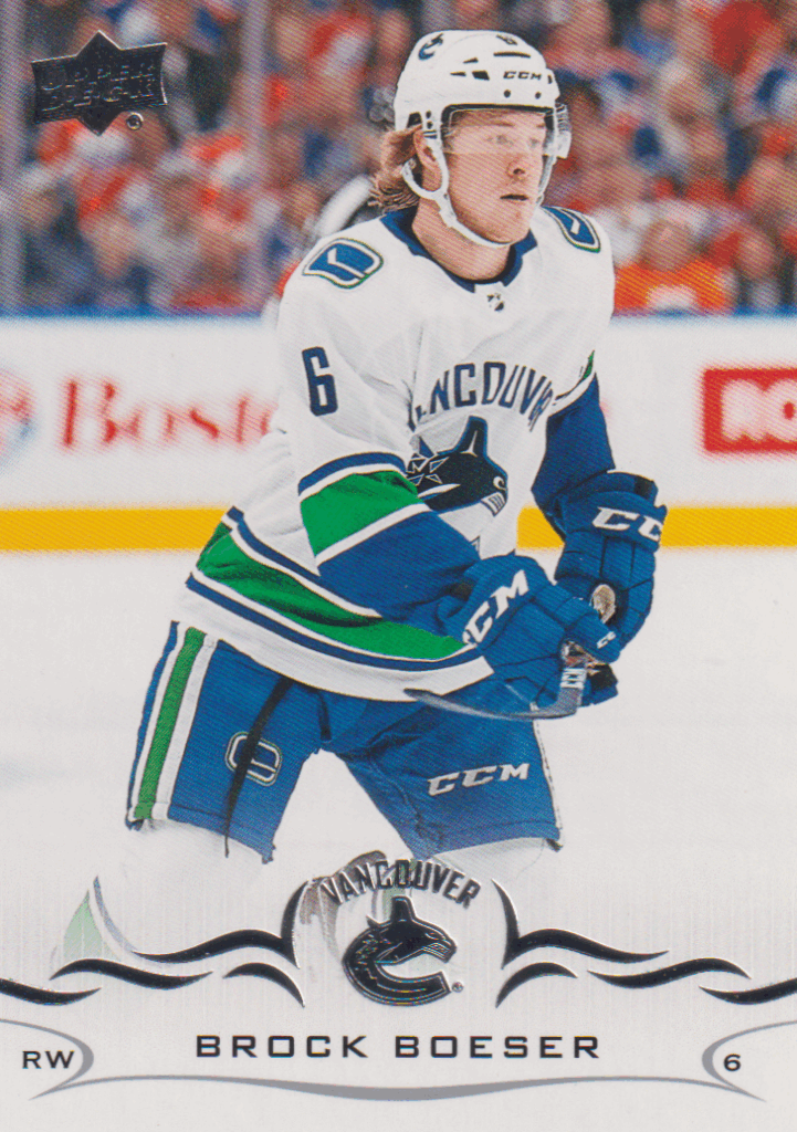 2018/19 Upper Deck – B. Boeser Van 177