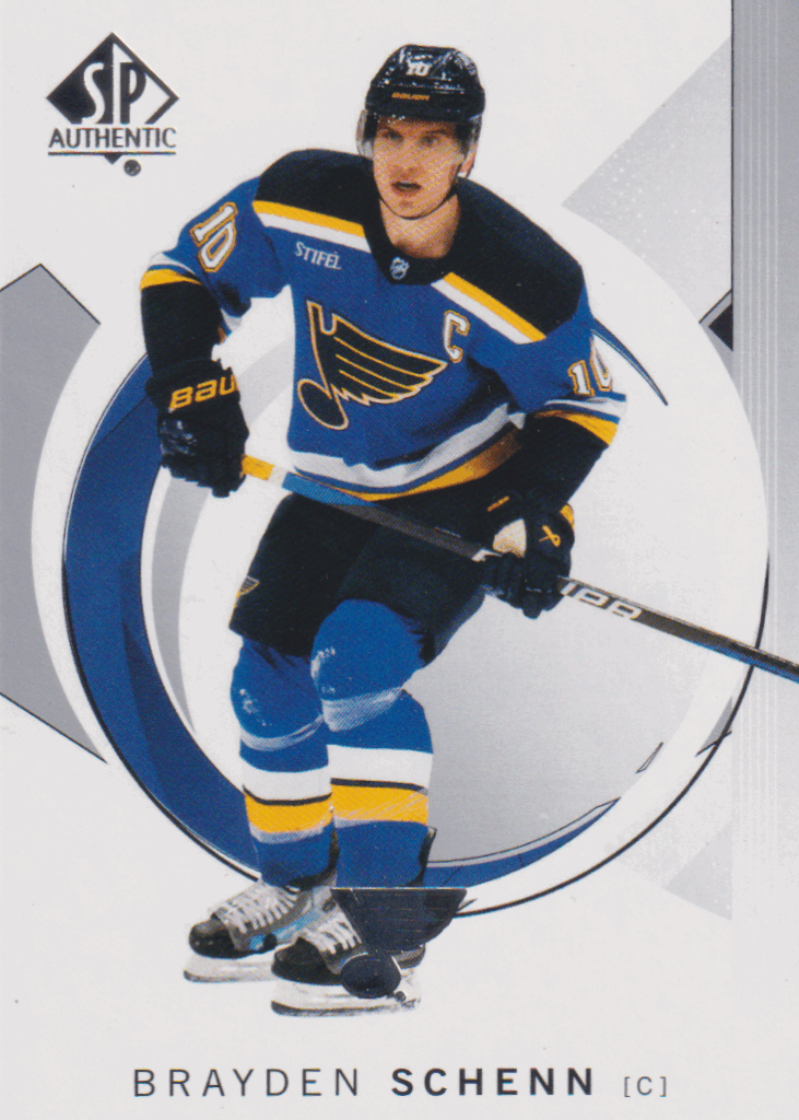 2024/25 SP Authentic – B. Schenn Stl 19