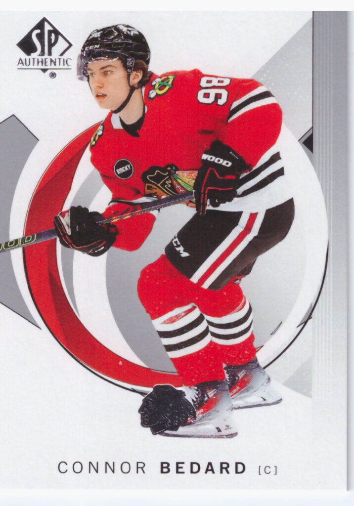 2024/25 SP Authentic – Connor Bedard Chicago Blackhawks 10