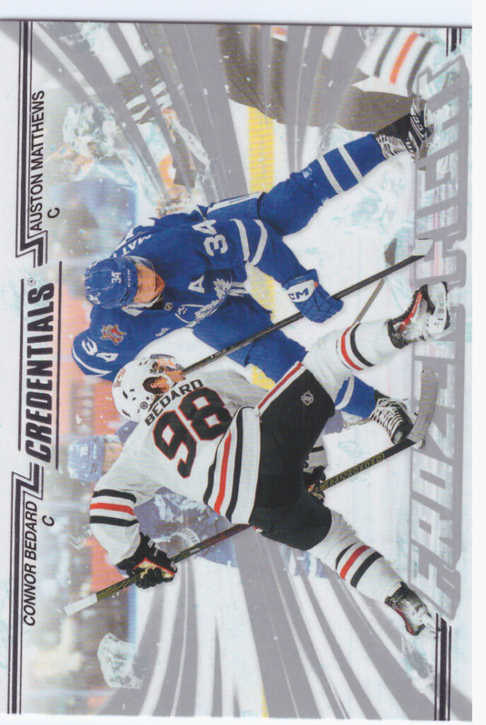 2024/25 Credentials – B.Bedard, A.Matthews Chi,Tor FF-BM