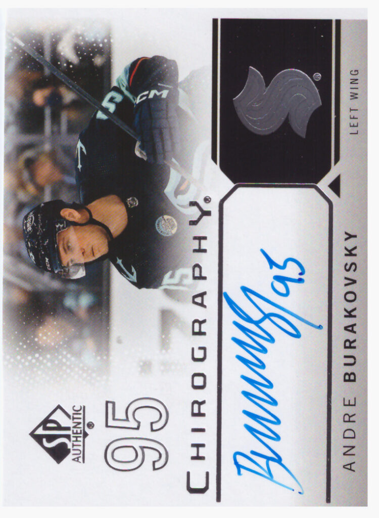 2024/25 SP Authentic – A.Burakovsky Sea C-BU