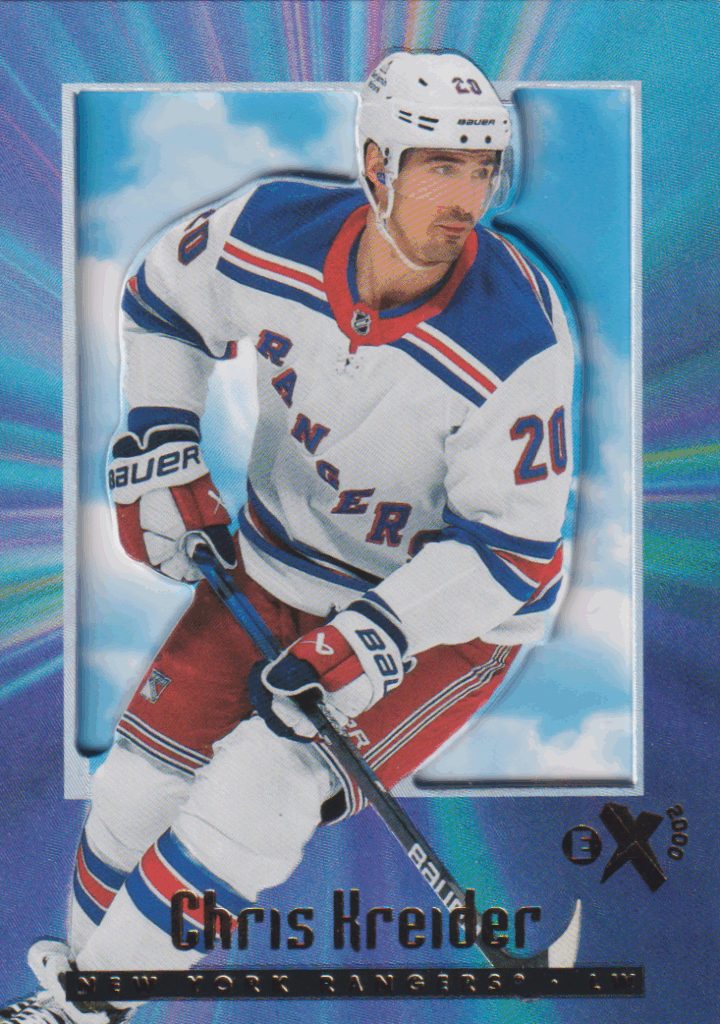2023/24 Skybox E-X 2000 – Chris Kreider New York Rangers 48