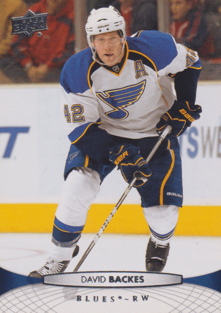 2011/12 Upper Deck S1 – D. Backes Stl 33