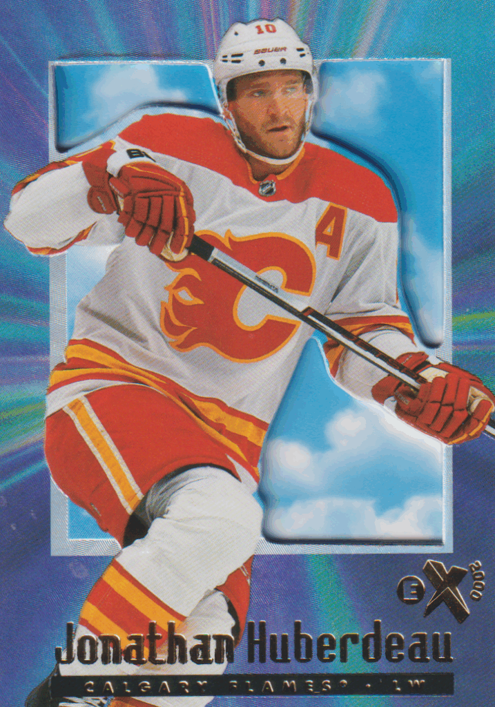 2023/24 Skybox E-X 2000 – Jonathan Huberdeau Calgary Flames 12