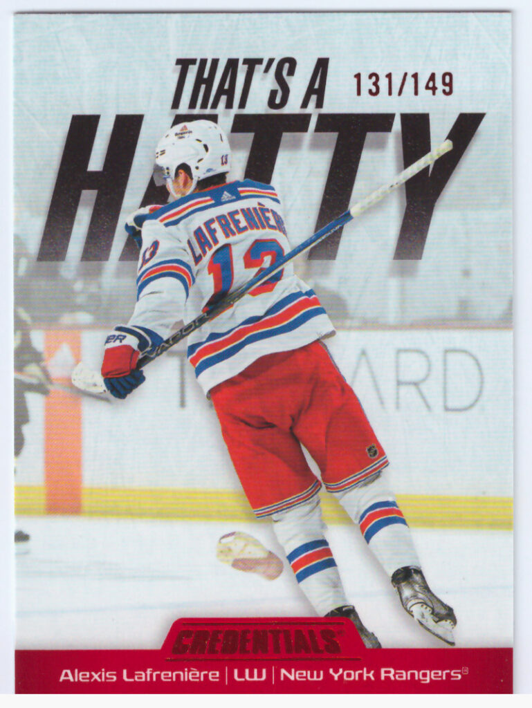 2024/25 Credentials – A.Lafreniere Nyr TH-AL   /149