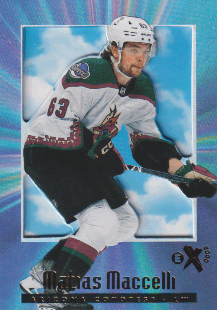 2023/24 Skybox E-X 2000 – Matias Maccelli Arizona Coyotes 43