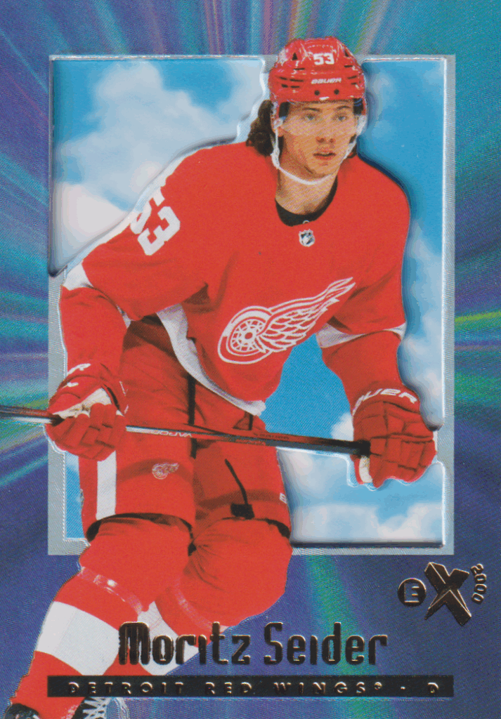 2023/24 Skybox E-X 2000 – Moritz Seider Detroit Red Wings 83