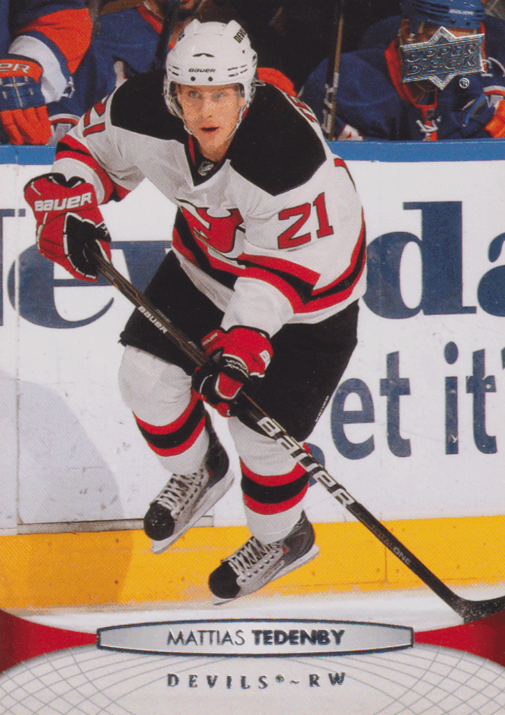 2011/12 Upper Deck S1 – M. Tedenby Njd 90