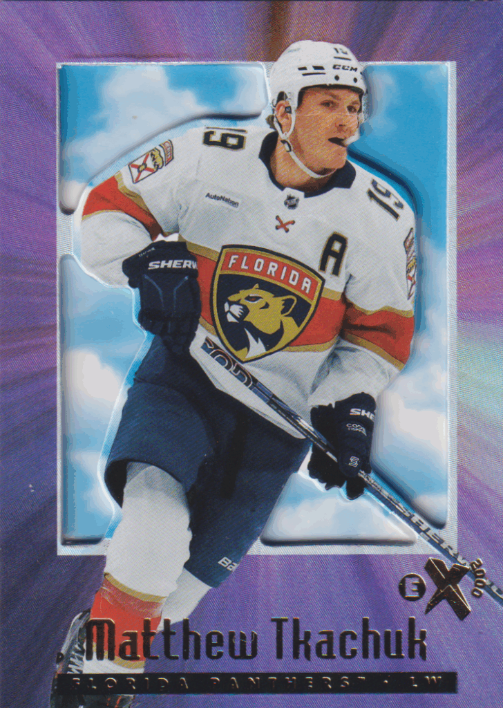 2023/24 Skybox E-X 2000 – Matthew Tkachuk Florida Panthers 21