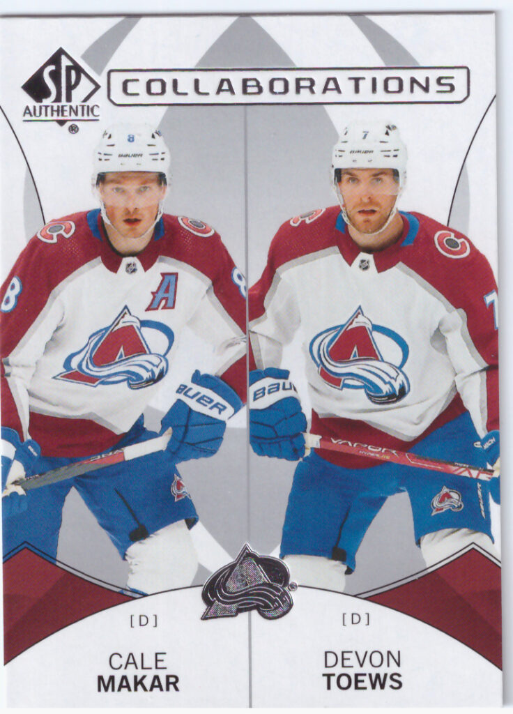 2024/25 SP Authentic – C.Makar, D.Toews Col C-14