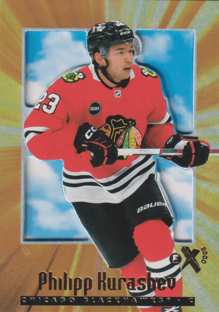 2023/24 Skybox E-X 2000 – Philipp Kurashev Chicago Blackhawks 66