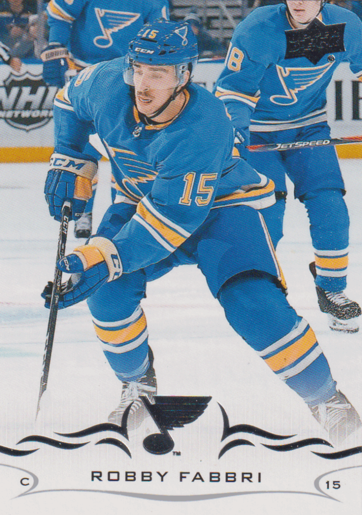 2018/19 Upper Deck – R. Fabbri Stl 409