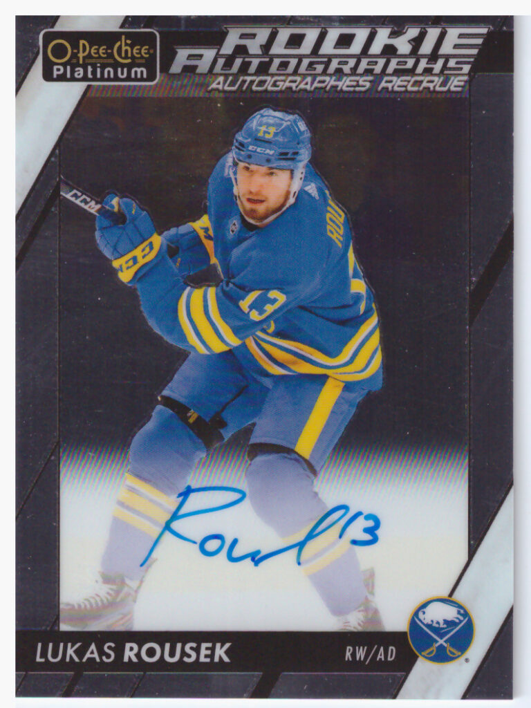 2024/25 O-Pee-Chee Platinum – L.Rousek Buf R-LR