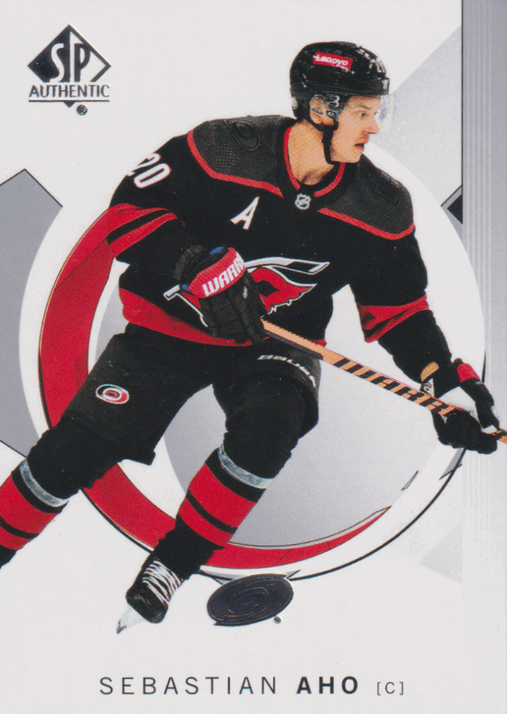 2024/25 SP Authentic – Sebastian Aho Carolina Hurricanes 31