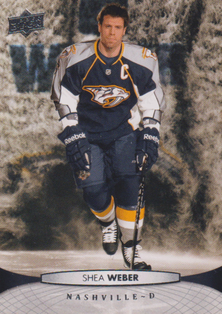 2011/12 Upper Deck S1 – S. Weber Nas 97