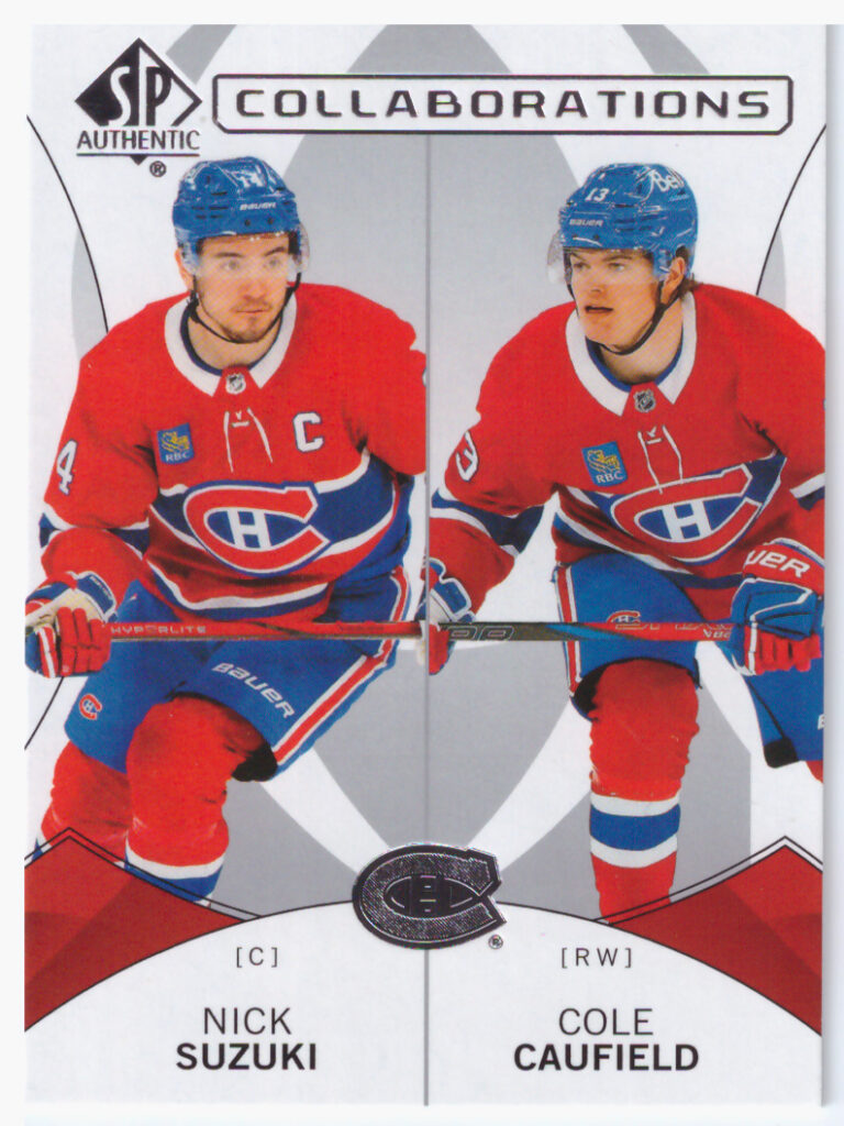2024/25 SP Authentic – N.Suzuki, C.Caufield Mon C-18