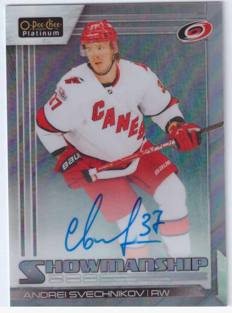 2024/25 O-Pee-Chee Platinum – A.Svechnikov Car S-8