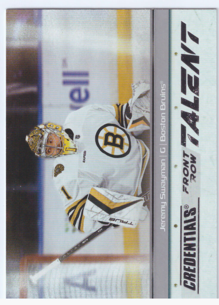 2024/25 Credentials – J.Swayman Bos FRT-JS