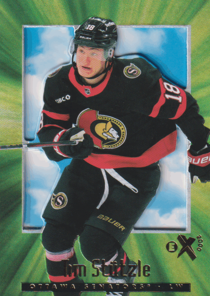2023/24 Skybox E-X 2000 – Tim Stutzle Ottawa Senators 61