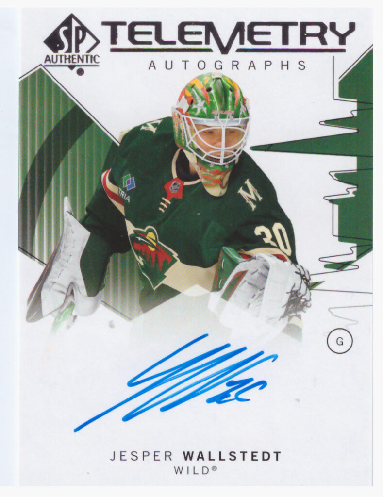 2024/25 SP Authentic – J.Wallstedt Min T-JW