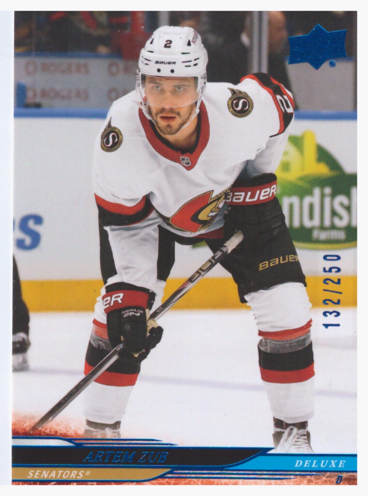 2024/25 Upper Deck Series 2 – A.Zub Ott 372   /250