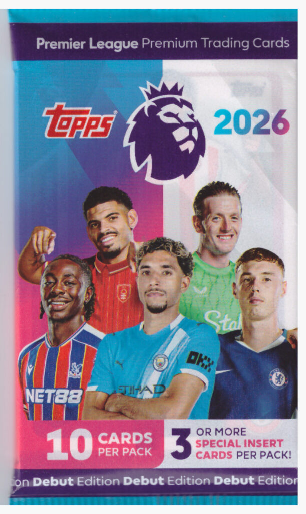 2025/26 Topps Premier League booster balíček