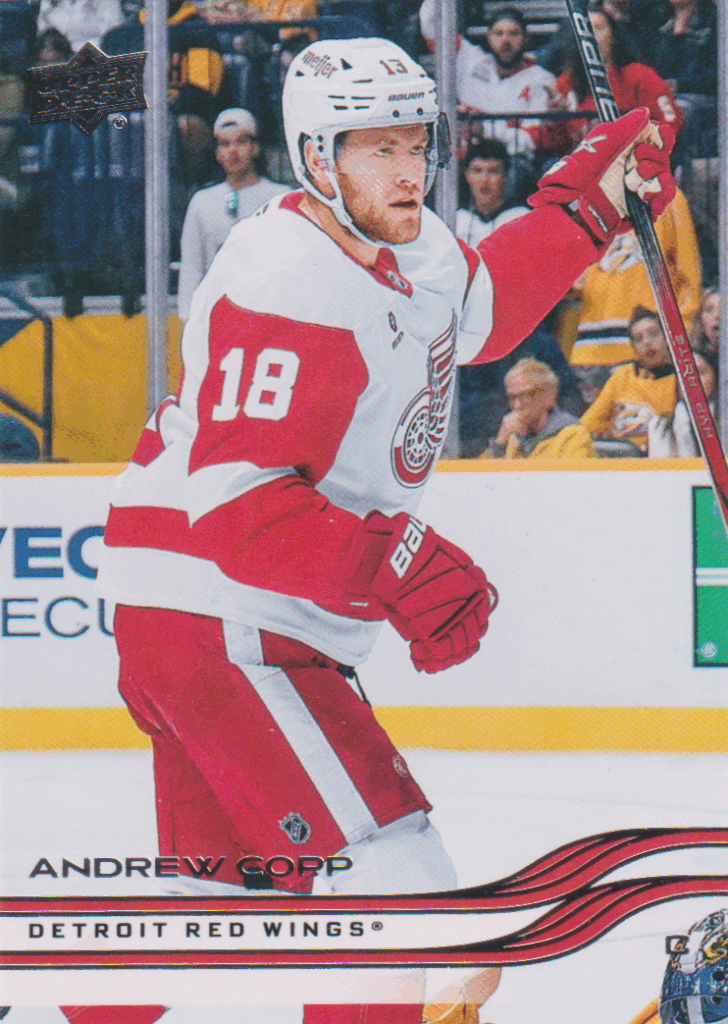 2025/26 Upper Deck Series 1 – Andrew Copp Detroit Red Wings 61