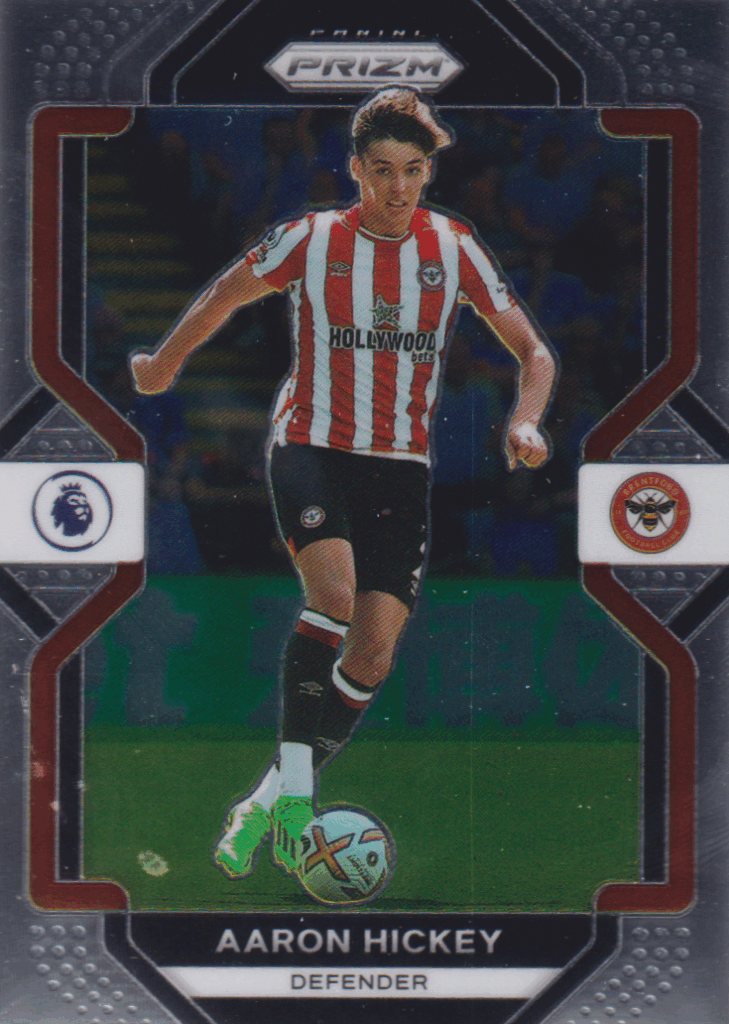 2022/23 Panini Prizm EPL – Aaron Hickey Brentford 41