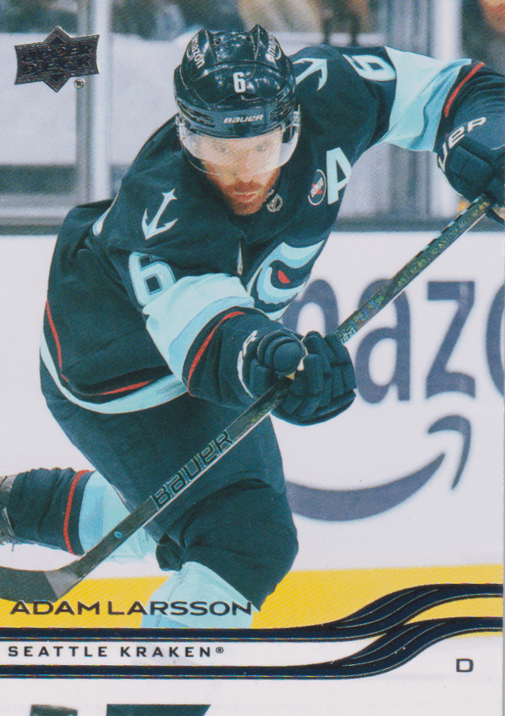 2025/26 Upper Deck Series 1 – Adam Larsson Seattle Kraken 147