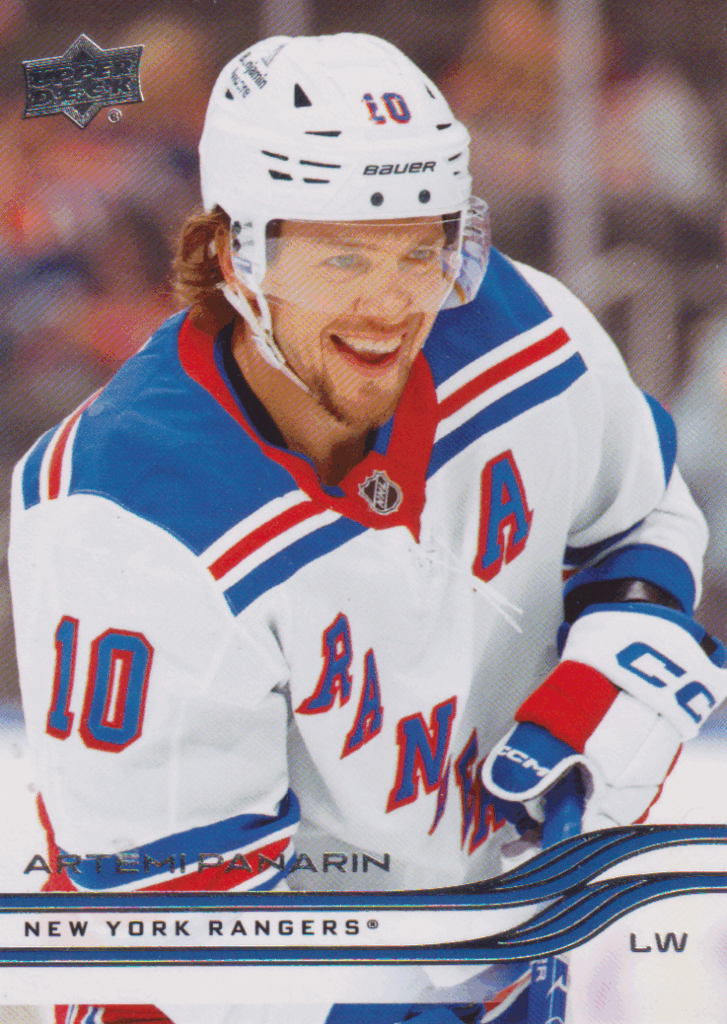 2025/26 Upper Deck Series 1 – Artemi Panarin New York Rangers 112
